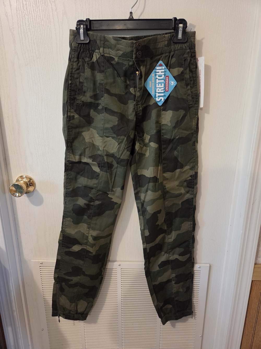 Unionbay Camo Stretch Jogger Pants - Green Camouflage